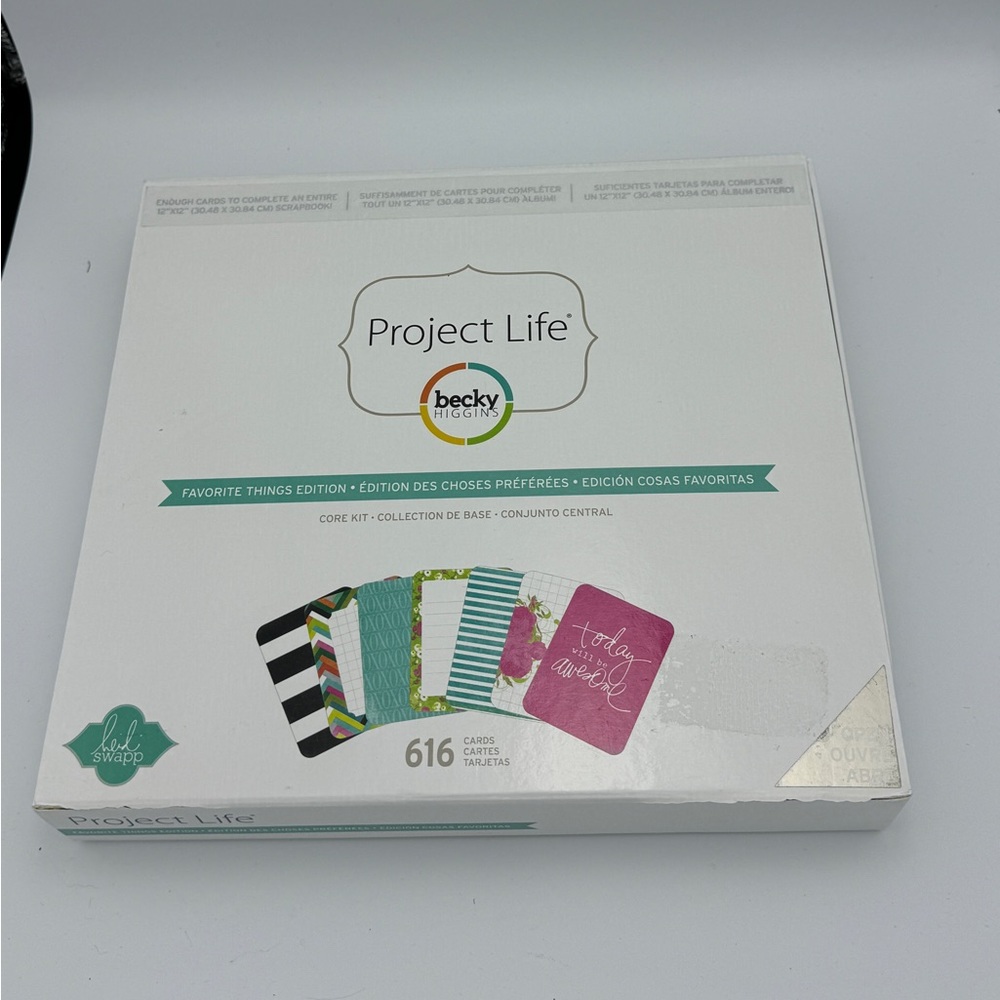 Becky Higgins Project Life Favorite Things Edition Core Kit Scrapbooking Cards